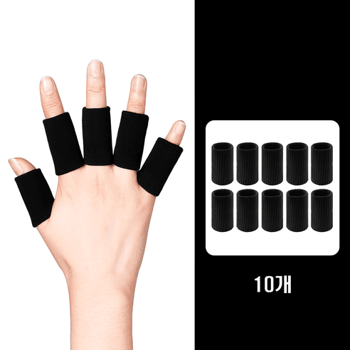 커버풀 압박형 밴드 손가락 보호대 검정 - 소품 | 쿠팡
