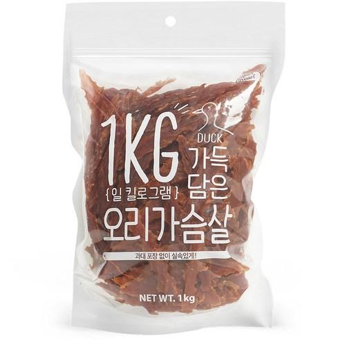 슈퍼츄 일킬로그램 가득담은 강아지 육포, 오리가슴살, 1kg, 1개 - 건조간식/육포 | 쿠팡