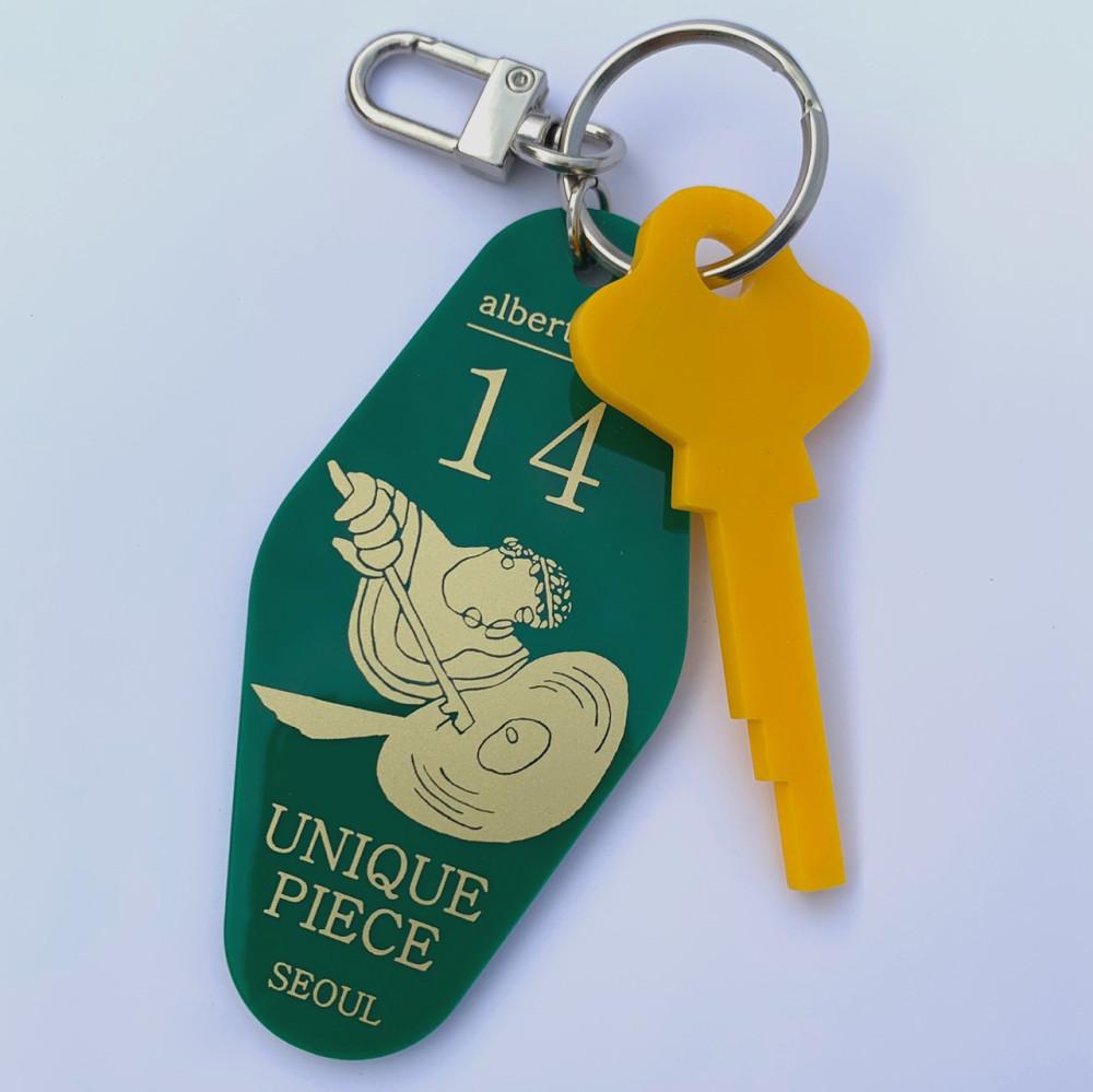 아티스트 굿즈 콜라보레이션 알베르 키위 키링