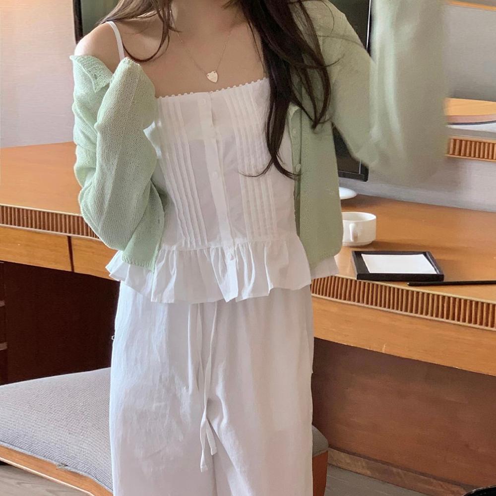 어스 [아이당일] 미엘 레라뷔스티에 여성여름조끼 뷔스티에조끼