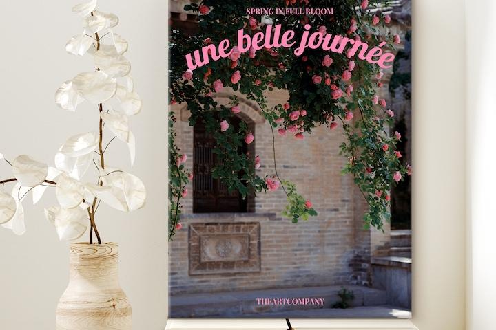 화사한 봄 풍경 유럽 감성 꽃 피크닉 포스터 - 5. 설레임의 계절 (3+1)