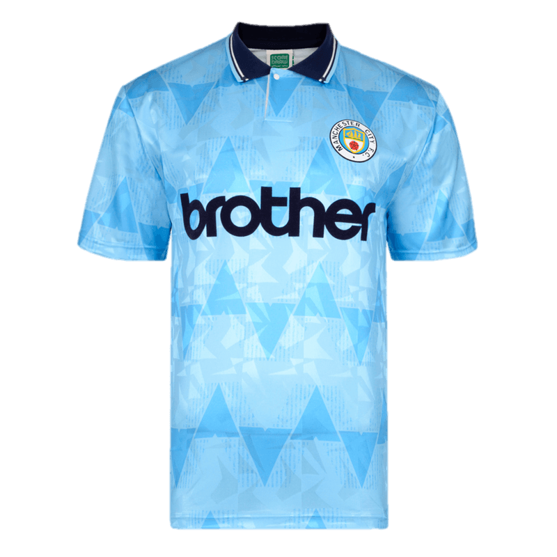 Manchester City 1989 Retro Home Shirt