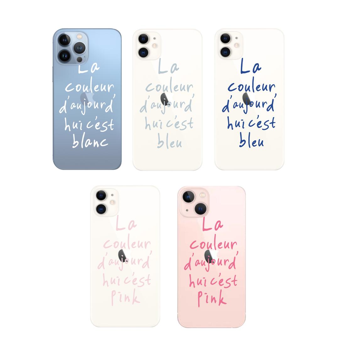 [jellhard case] lettering color 5 type