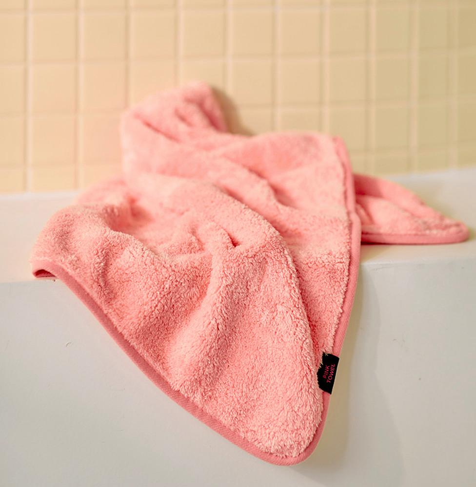 낫포유 59초 핑크타월 3개입/6개입 샤워타월 집들이선물 극세사