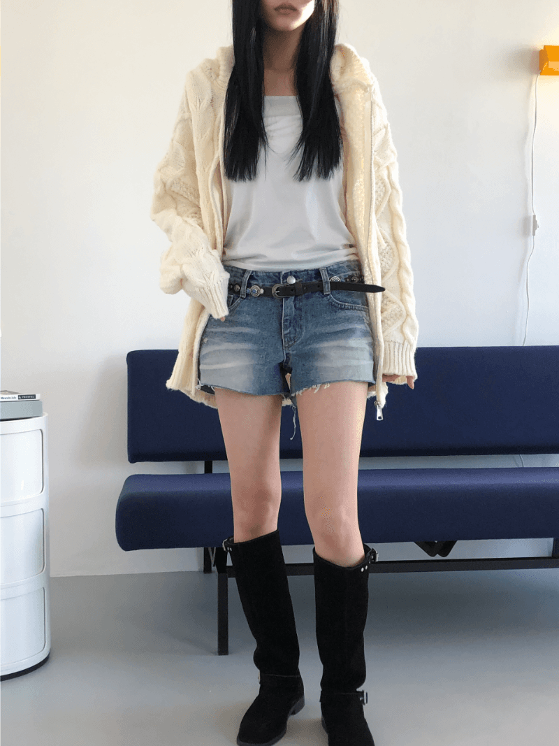 vintage denim shorts