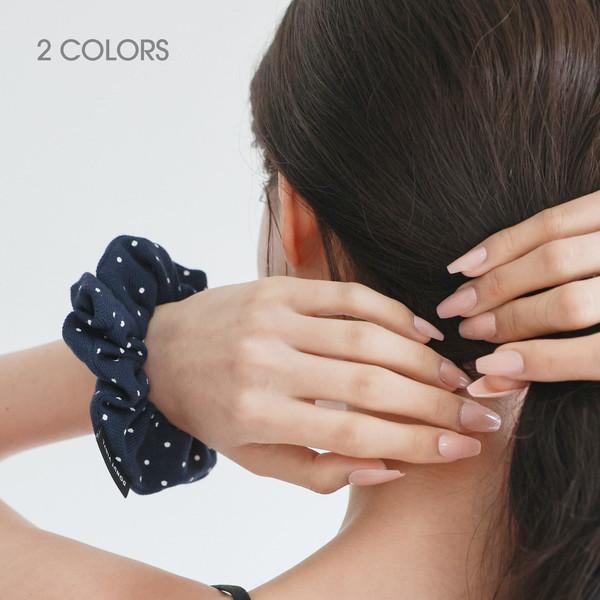 polka dot scrunchie (2colors)