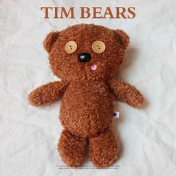 [BATODEON]  Tim Bear 40cm 28cm Headband