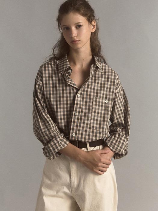 Thorne Classic Check Shirts (brown)