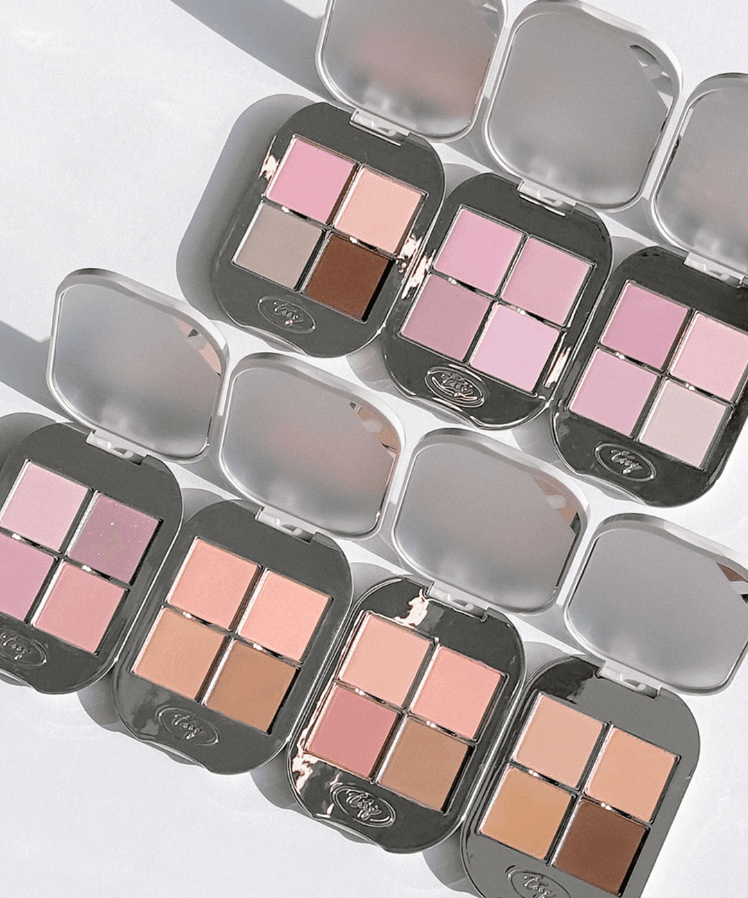 투크 [NEW컬러✨] 투크 원 바이 제뉴인 마그네틱 섀도우 4구 팔레트 (7 color)