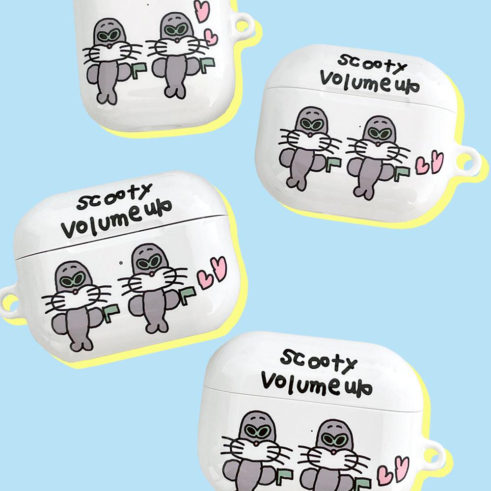 스쿠티 에어팟 케이스 - 프레디 하트