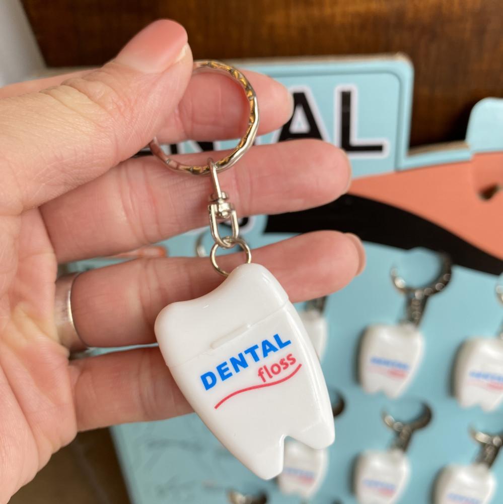 DENTAL 휴대용 치실 키링