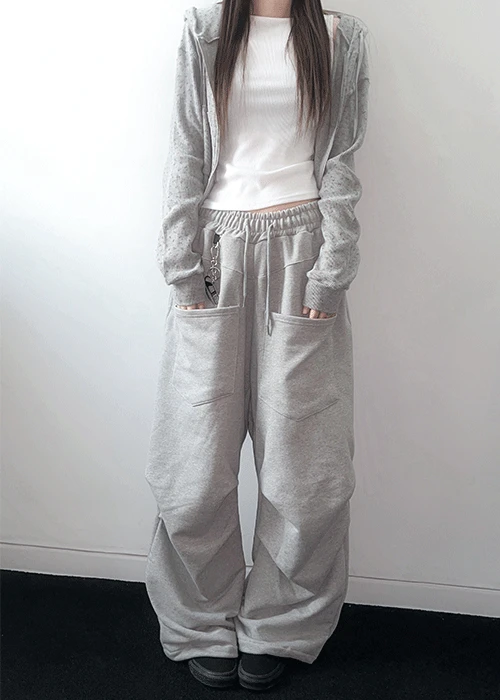 리버스 포켓 팬츠 (3컬러)