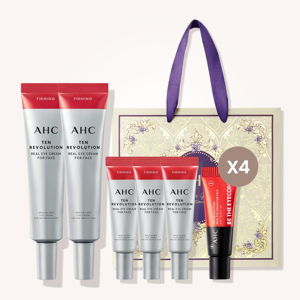 AHC 텐 레볼루션 아이크림 35ml 2개+7ml 3개+텐션에너지키트+선물쇼핑백(추석 한정에디션)