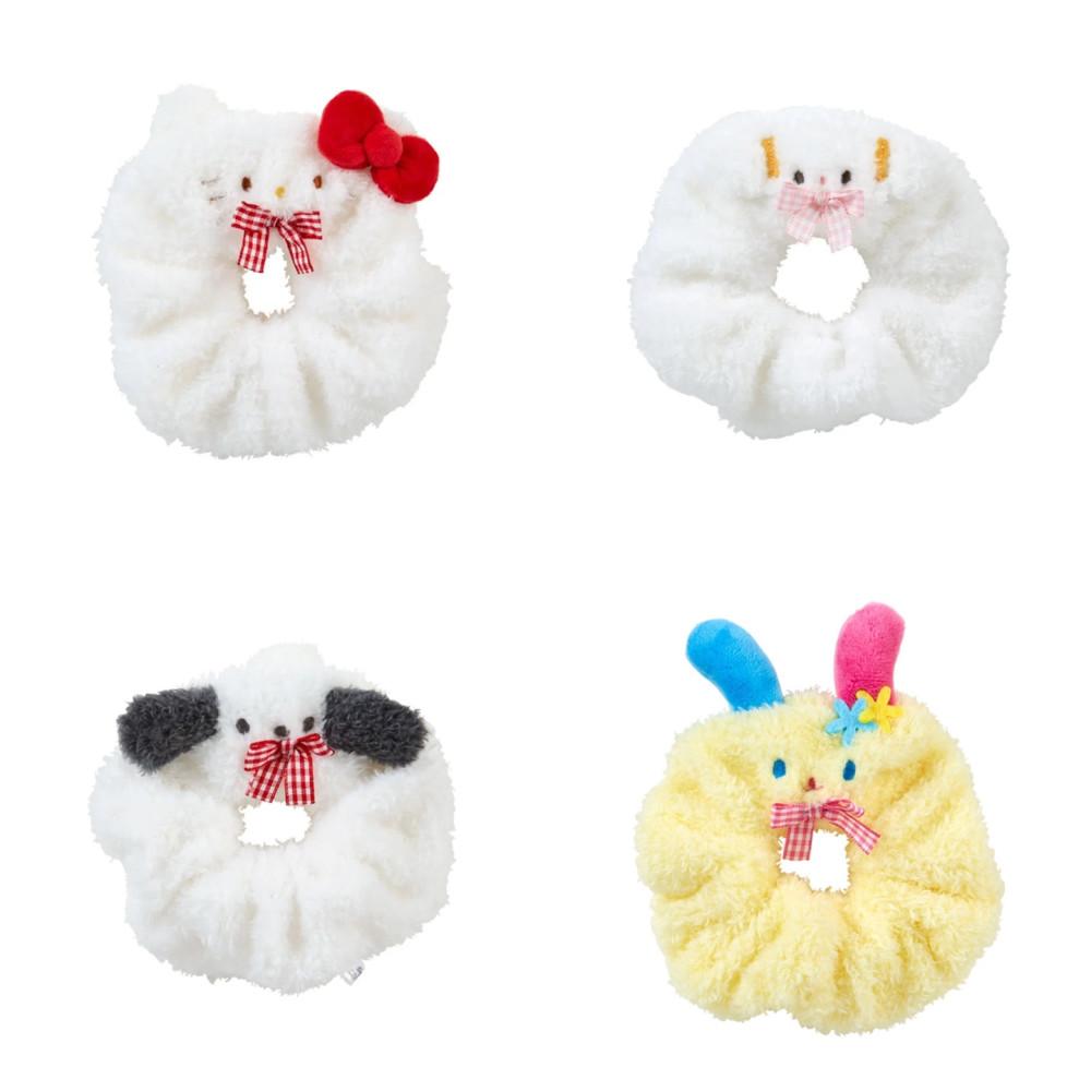 산리오 페이스형 헤어 슈슈