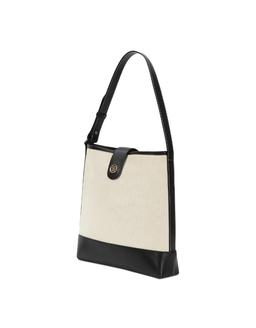 [3차 예약배송 4/22] town bag (bucket) - herringbone ivory
