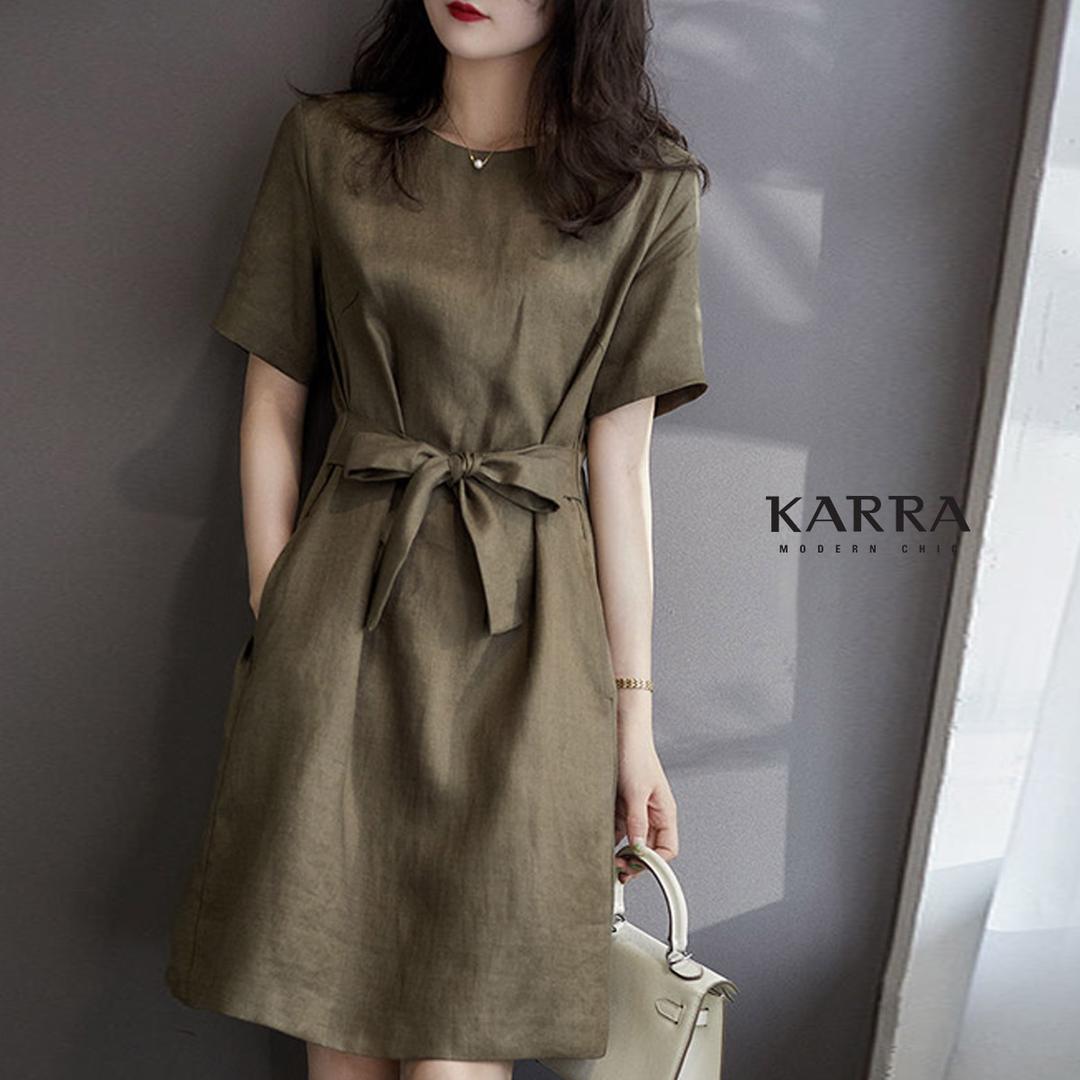 KARRA 시그니처리본원피스_KB2MOP128C