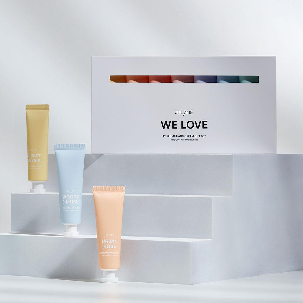 WE LOVE 퍼퓸 핸드 크림 7종 선물 세트