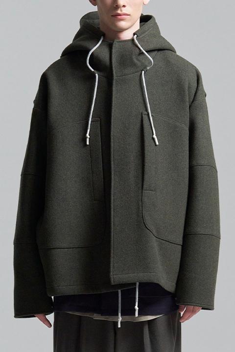 Round Pocket Hood Field Jumper