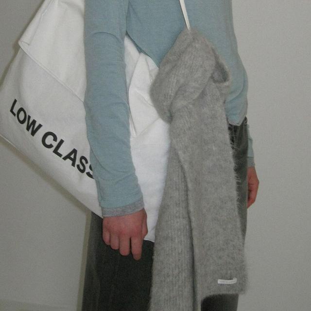 SOFT ALPACA MUFFLER_GREY_LC244MF01GR