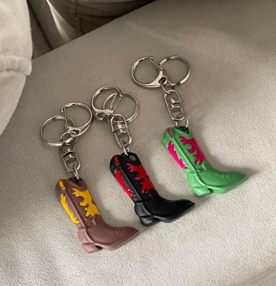 웨스턴 부츠 키링 열쇠고리