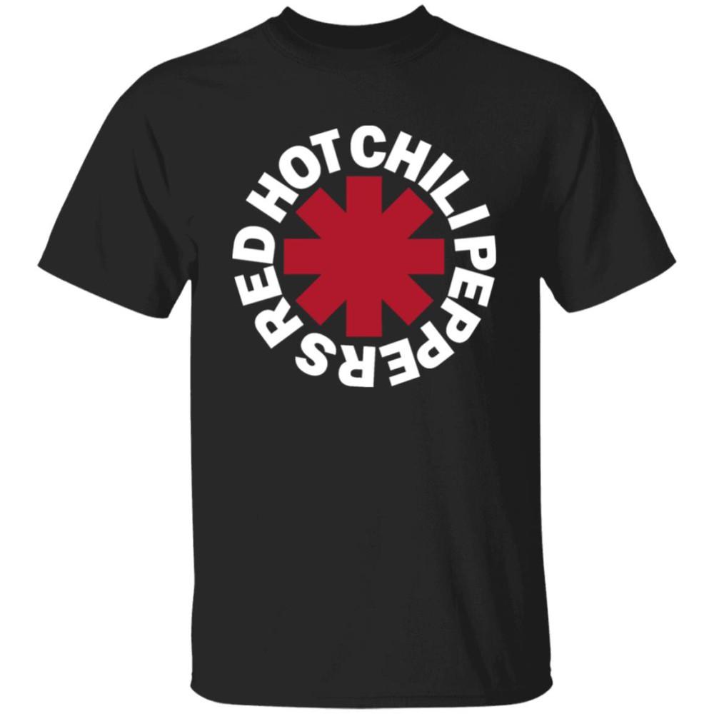 [S,2XL 국내배송] 공식 RED HOT CHILI PEPPERS RHCP 레드 핫 칠리 페퍼스 Classic Asterisk 반팔 티셔츠