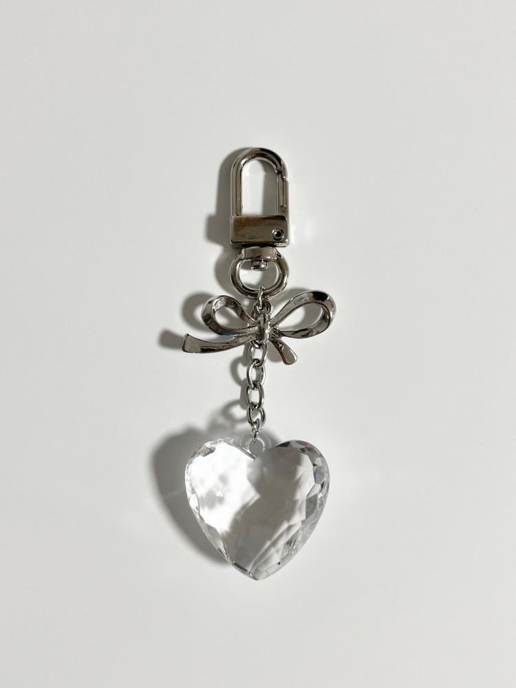 MADE ribbon glass Keyring : 캔디시크