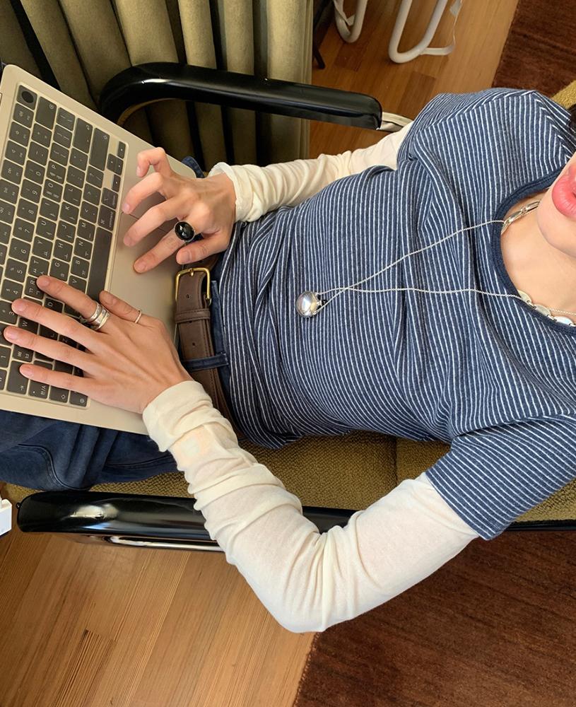 메이비베이비 Wenwen Tee (2colors) (예약주문 10/20이후 순차발송)