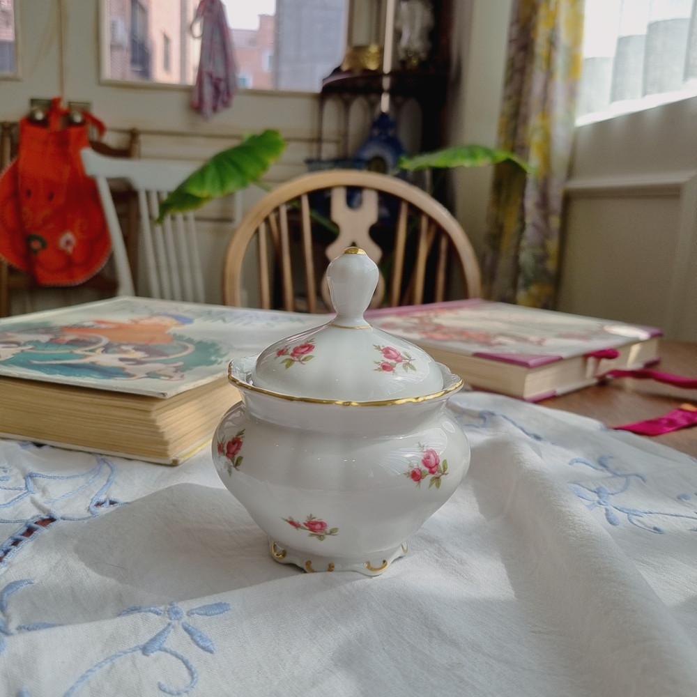 [중고]빈티지 독일 젤트만바이덴 슈가볼 슈가보울 앤틱