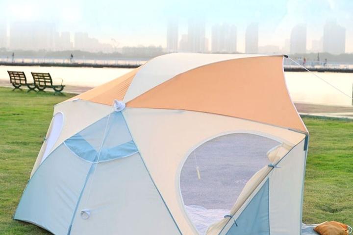 원터치 우산텐트 경량 휴대용 캠핑 낚시 접이식 해변 그늘막