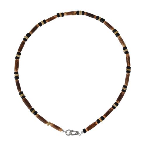 wood P.necklace