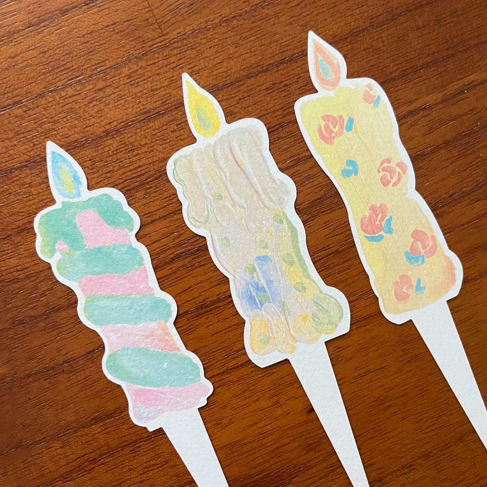 [프몽] 촛불 케이크 토퍼 3종 SET