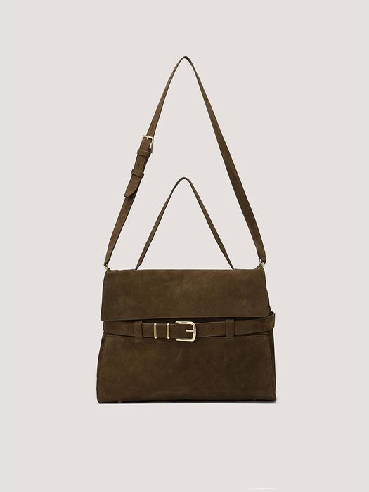 Buckle Strap Shoulder Bag