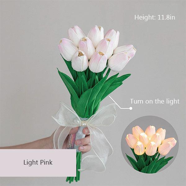 Beautiful Tulip Night Light - Light Pink