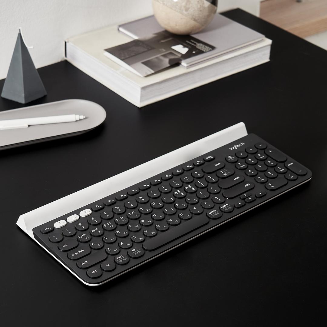 로지텍 무선 블루투스 키보드 K780