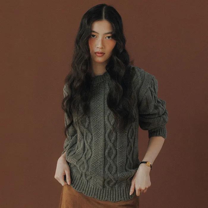 POLLEN KNIT (ASH GRAY)