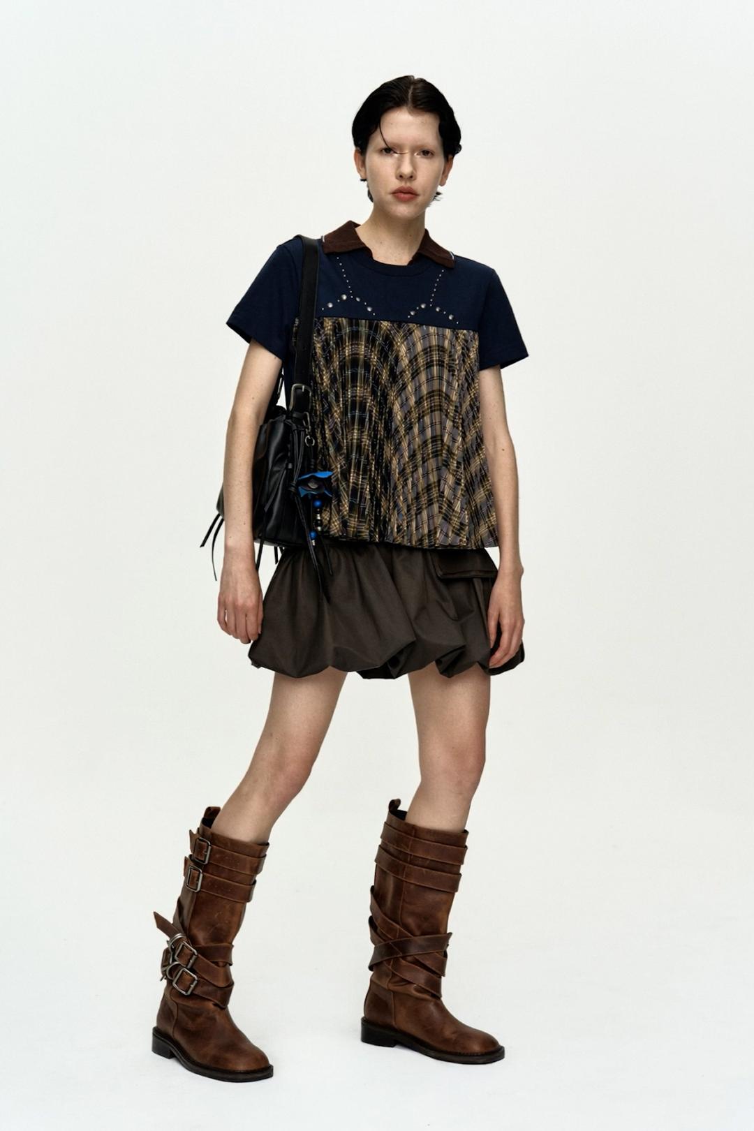 CARGO BALLOON SKIRT apa897w(CHARCOAL)