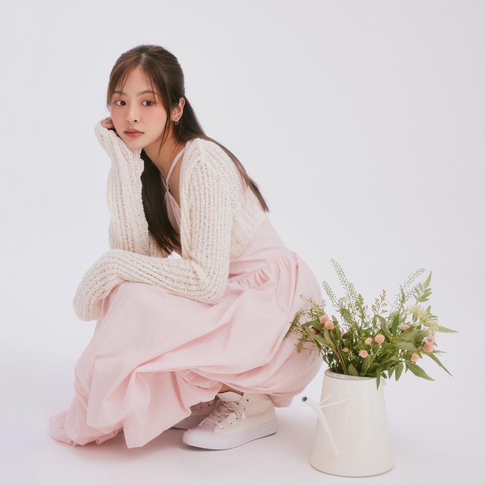 Creamy mini cardigan (cream)