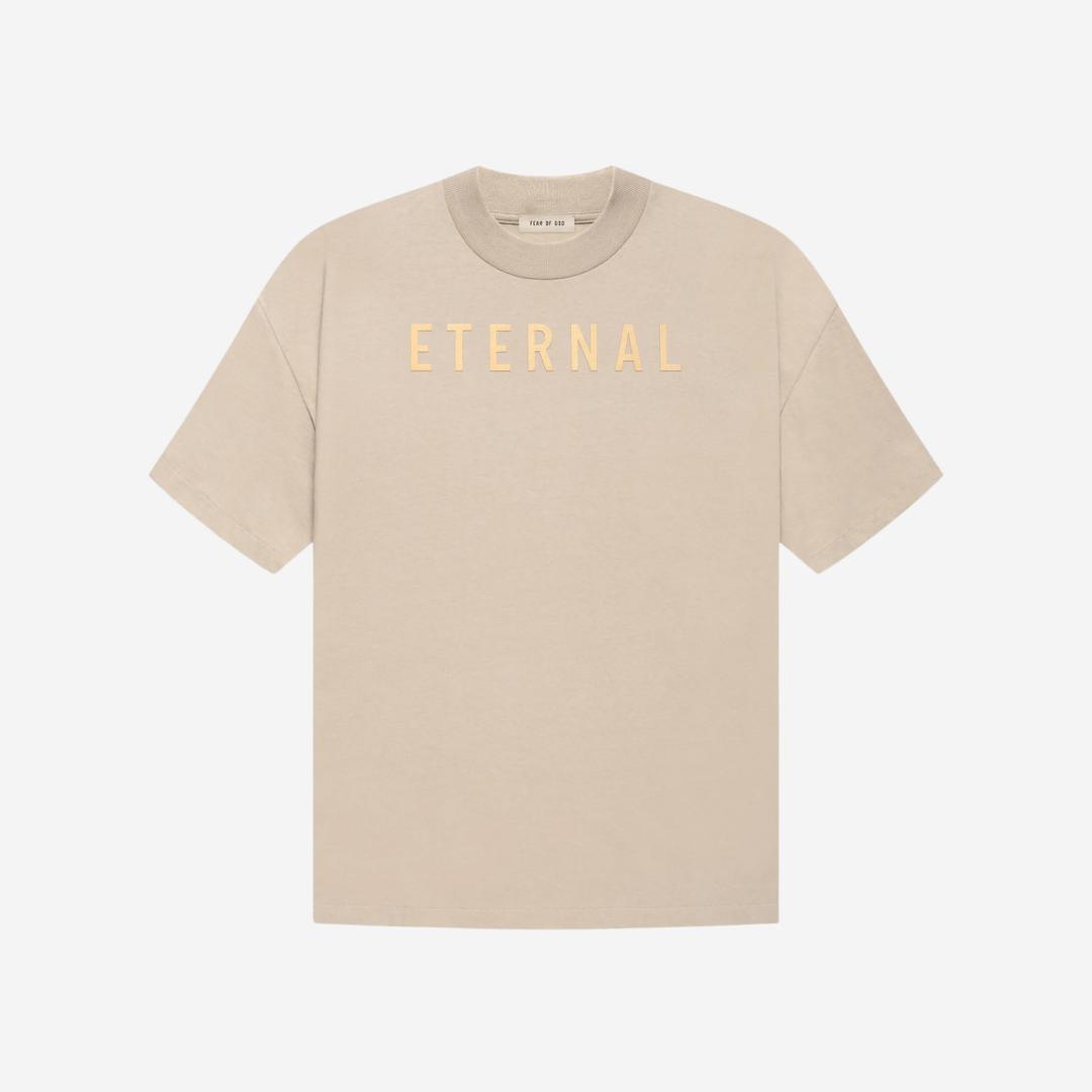 Fear of God Cotton Short Sleeve T-Shirt Dusty Beige
