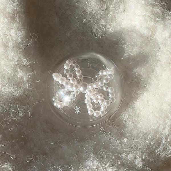 Bead domed  tok (비즈 리본 돔 스마트 톡)