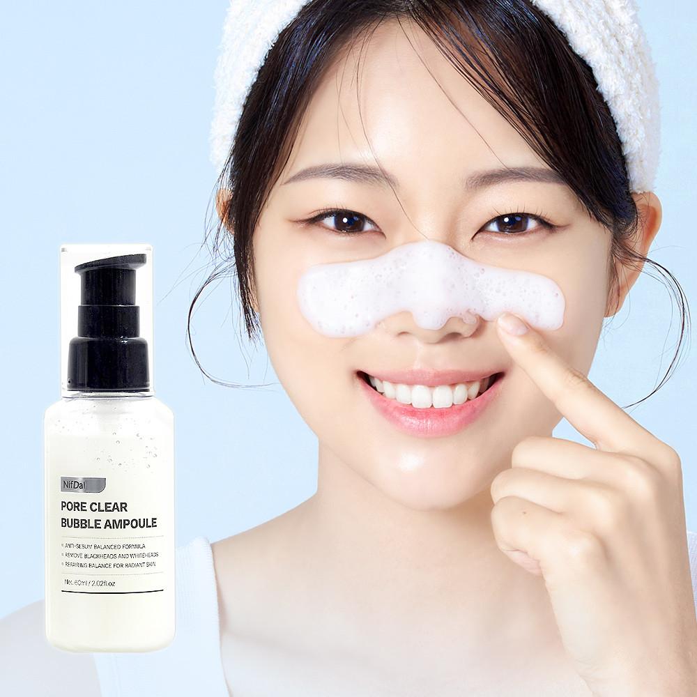 니프달 블랙헤드 3초 버블 앰플 클렌저 60ml 모공 피지 저자극