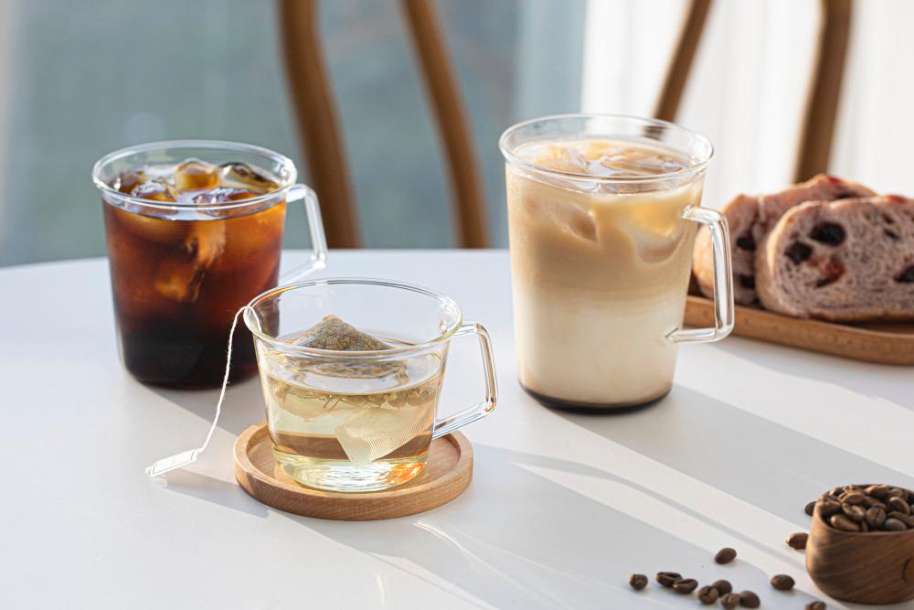 킨토 캐스트 내열 유리컵 투명 홈카페 글라스