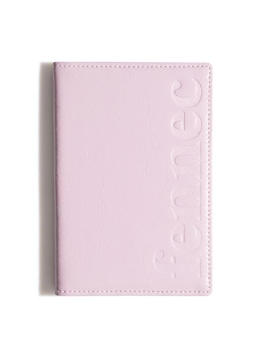 CRINKLE PASSPORT CASE - LIGHT PINK