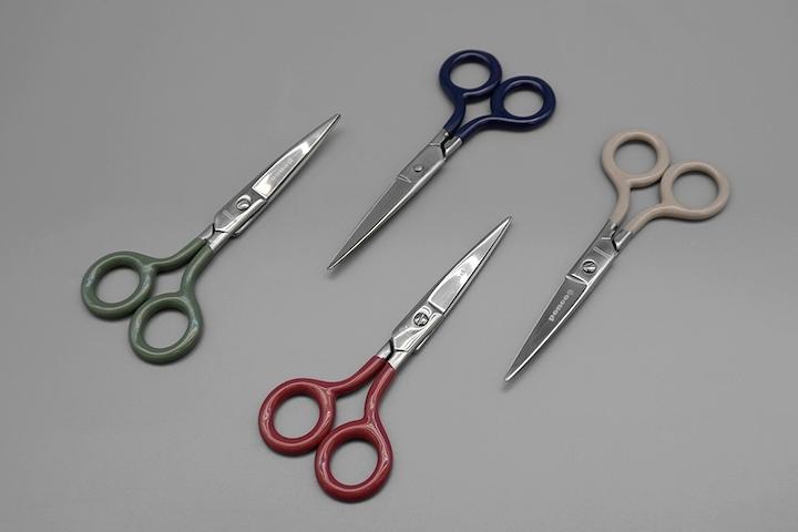 러버핸들 스테인리스 가위