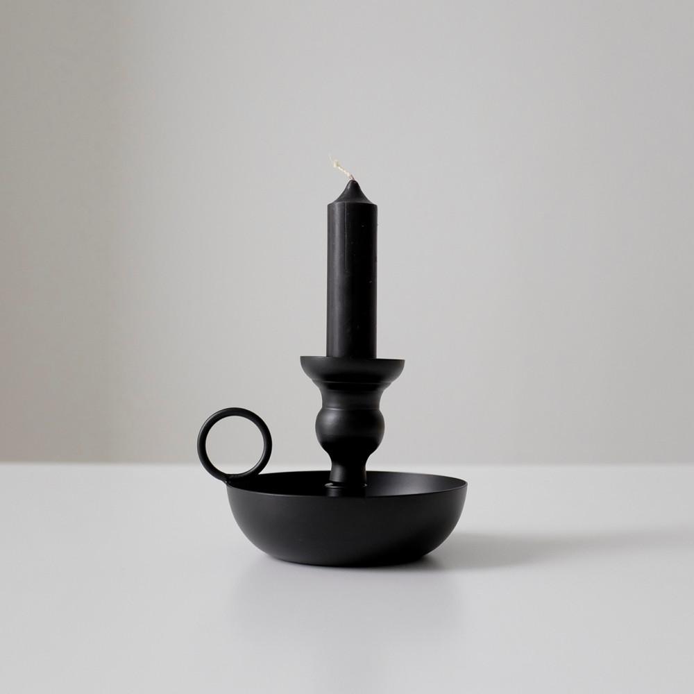 Black iron candle holder 블랙 아이언 캔들 홀더
