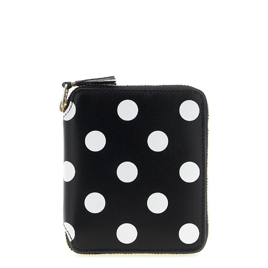 꼼데가르송 COMME DES GARCONS WALLET Polka dots printed wallet SA2100PDBLACK
