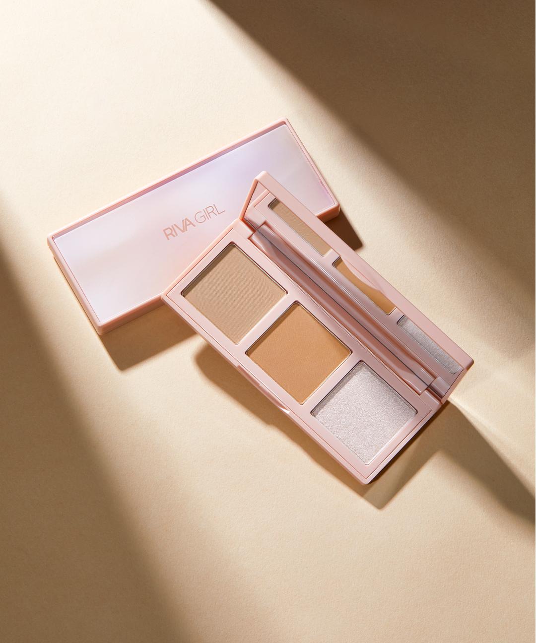 [직진배송+무배] 리바걸 스컬프트 컨투어링 팔레트 (쉐딩+하이라이터)