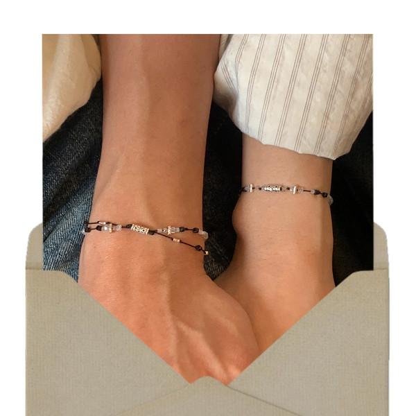 드림캐처, couple line bracelets