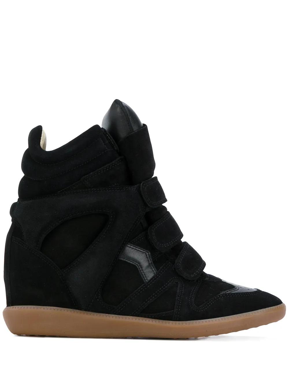 ISABEL MARANT 웨지 스니커즈 | 블랙 | FARFETCH KR