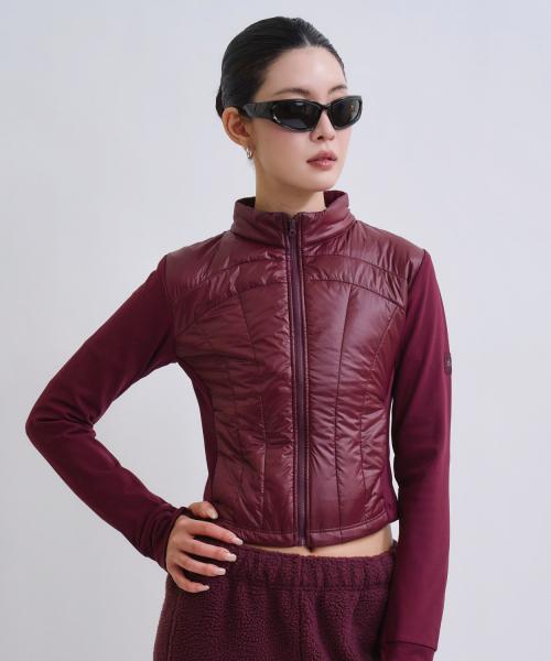 슬릭 라인 패디드 자켓_3Colors