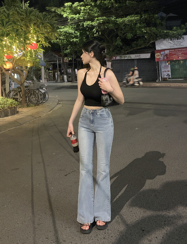 [골반핏] [쫀쫀한] 제이크 부츠컷 데님